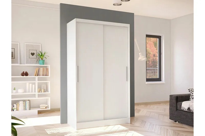 Glenmore Garderob White - Förvaring - Sko- & klädförvaring - Garderober & garderobssystem