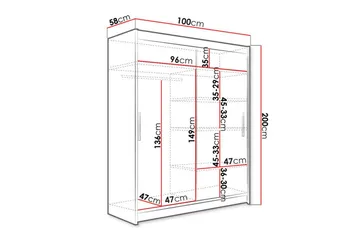 Glenmore Garderob - Förvaring - Sko- & klädförvaring - Garderober & garderobssystem
