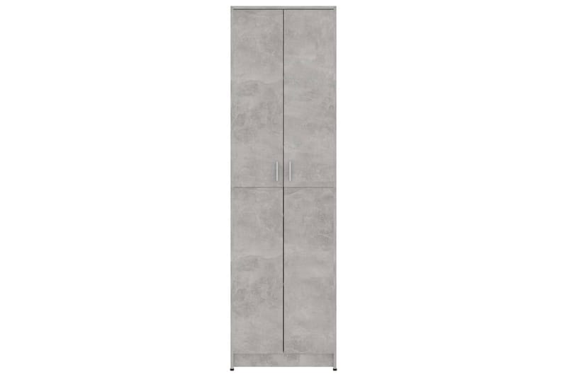 Hallgarderob betonggrå 55x25x189 cm spånskiva - Betonggrå - Förvaring - Sko- & klädförvaring - Garderober & garderobssystem