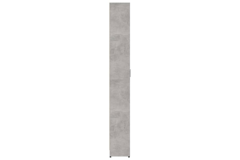 Hallgarderob betonggrå 55x25x189 cm spånskiva - Betonggrå - Förvaring - Sko- & klädförvaring - Garderober & garderobssystem