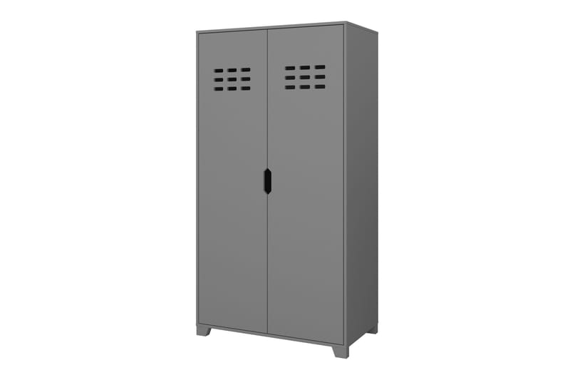 Haltekarr Garderob 90x50 cm - Grå - Förvaring - Sko- & klädförvaring - Garderober & garderobssystem