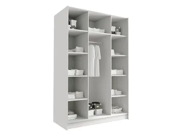 Herrljunga Garderob 150x215 cm - Brun/Svart - Förvaring - Sko- & klädförvaring - Garderober & garderobssystem
