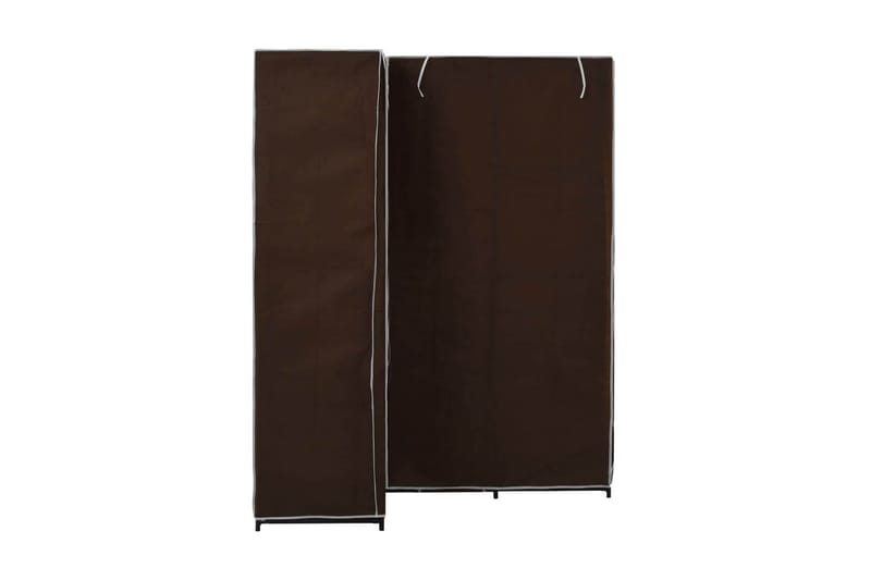 Hörngarderob brun 130x87x169 cm - Brun - Hörngarderob - Garderober & garderobssystem