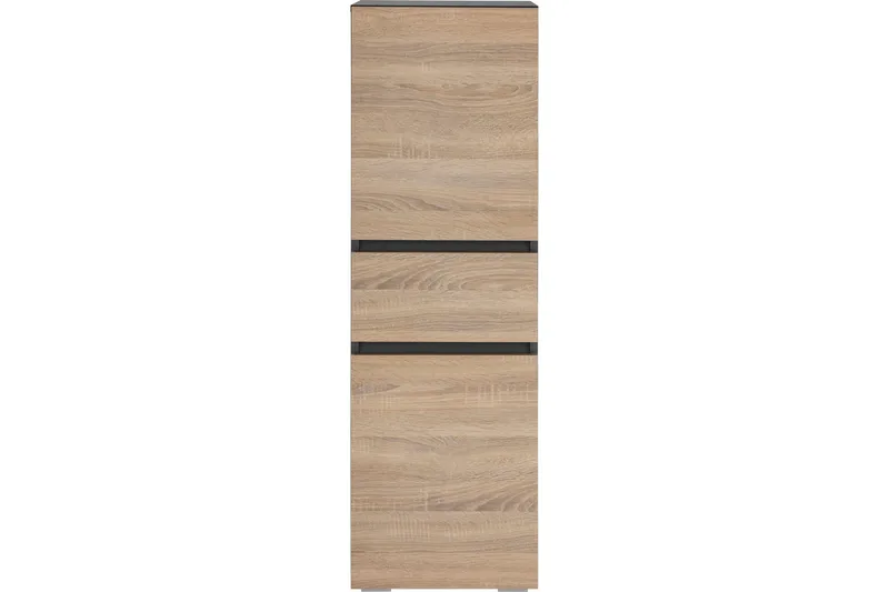 Hudnall Garderob 38x35 cm Låg - Antracit/Vit - Förvaring - Sko- & klädförvaring - Garderober & garderobssystem