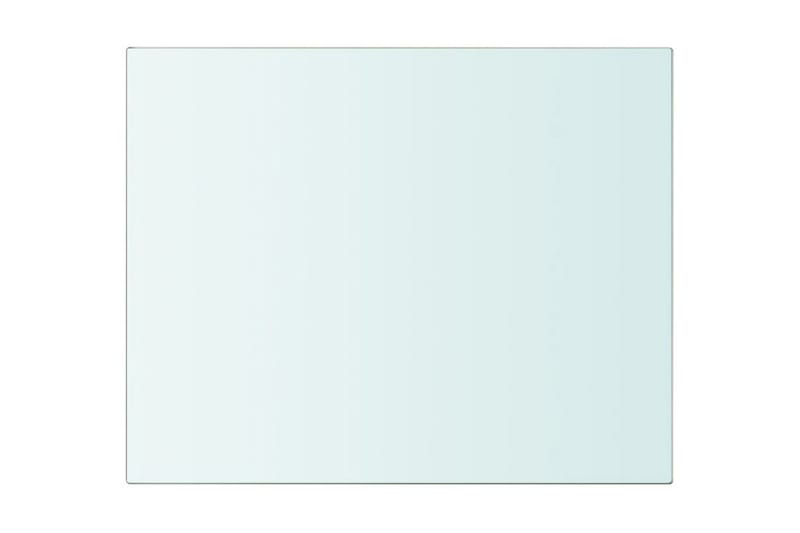 Hyllplan 2 st glas genomskinlig 20x20 cm - Transparent - Förvaring - Sko- & klädförvaring - Garderober & garderobssystem