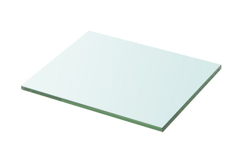 Hyllplan 2 st glas genomskinlig 20x20 cm - Transparent - Förvaring - Sko- & klädförvaring - Garderober & garderobssystem