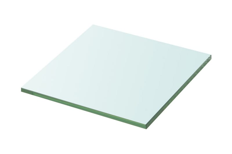 Hyllplan 2 st glas genomskinlig 30x30 cm - Transparent - Förvaring - Sko- & klädförvaring - Garderober & garderobssystem