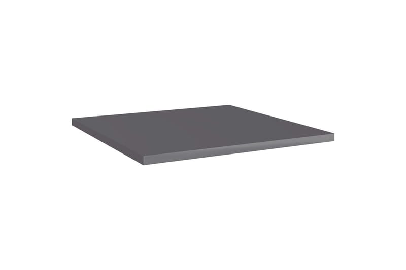 Hyllplan 8 st grå högglans 40x40x1,5 cm spånskiva - Grå - Förvaring - Sko- & klädförvaring - Garderober & garderobssystem