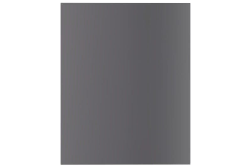 Hyllplan 8 st grå högglans 40x50x1,5 cm spånskiva - Grå - Förvaring - Sko- & klädförvaring - Garderober & garderobssystem