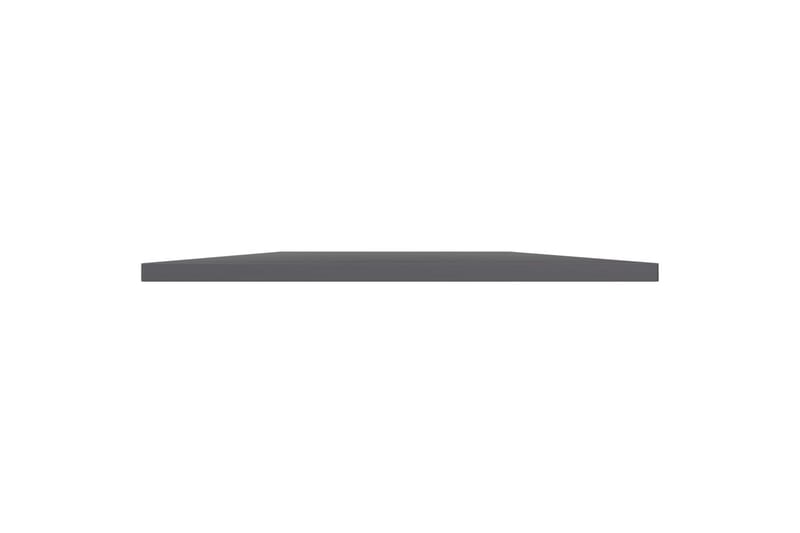 Hyllplan 8 st grå högglans 60x50x1,5 cm spånskiva - Grå - Förvaring - Sko- & klädförvaring - Garderober & garderobssystem