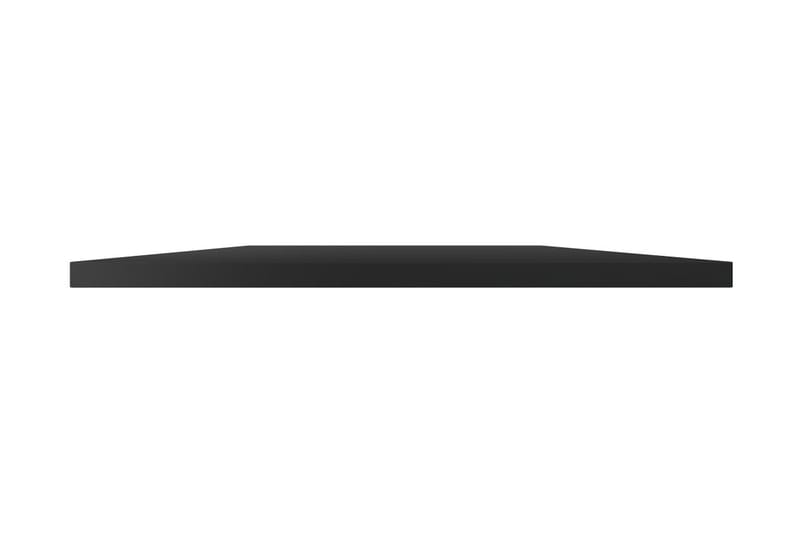 Hyllplan 8 st svart högglans 40x50x1,5 cm spånskiva - Svart - Förvaring - Sko- & klädförvaring - Garderober & garderobssystem