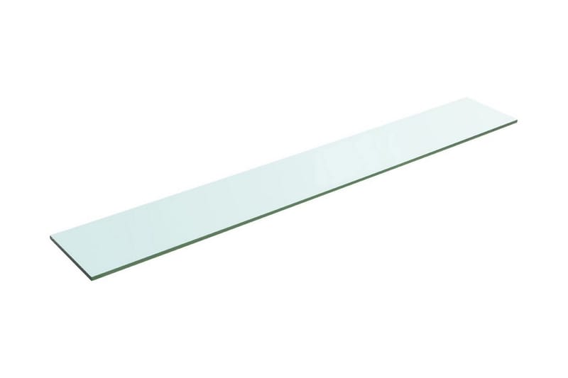 Hyllplan glas genomskinlig 100x15 cm - Transparent - Garderober & garderobssystem - Hyllplan