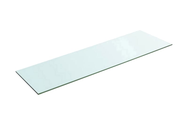Hyllplan glas genomskinlig 100x30 cm - Transparent - Garderober & garderobssystem - Hyllplan