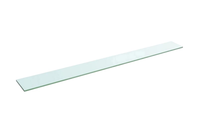 Hyllplan glas genomskinlig 110x12 cm - Transparent - Förvaring - Sko- & klädförvaring - Garderober & garderobssystem