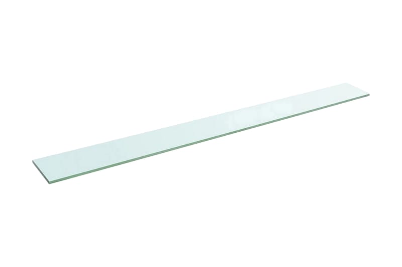 Hyllplan glas genomskinlig 110x12 cm - Transparent - Garderober & garderobssystem - Hyllplan