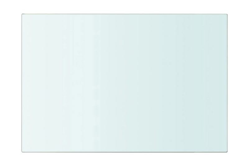 Hyllplan glas genomskinlig 20x30 cm - Transparent - Garderober & garderobssystem - Hyllplan