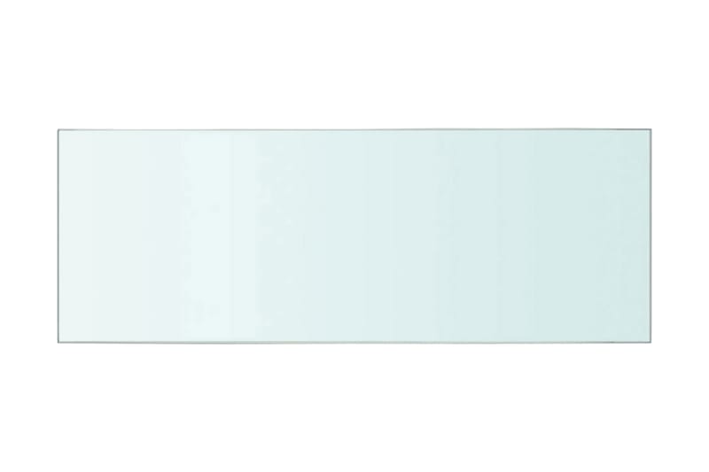 Hyllplan glas genomskinlig 40x12 cm - Transparent - Förvaring - Sko- & klädförvaring - Garderober & garderobssystem