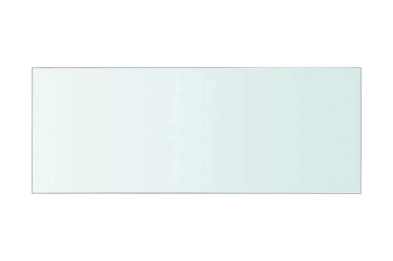 Hyllplan glas genomskinlig 40x15 cm - Transparent - Förvaring - Sko- & klädförvaring - Garderober & garderobssystem