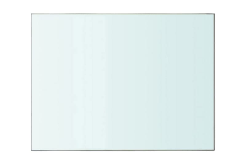 Hyllplan glas genomskinlig 40x30 cm - Transparent - Förvaring - Sko- & klädförvaring - Garderober & garderobssystem