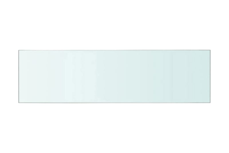Hyllplan glas genomskinlig 50x12 cm - Transparent - Förvaring - Sko- & klädförvaring - Garderober & garderobssystem