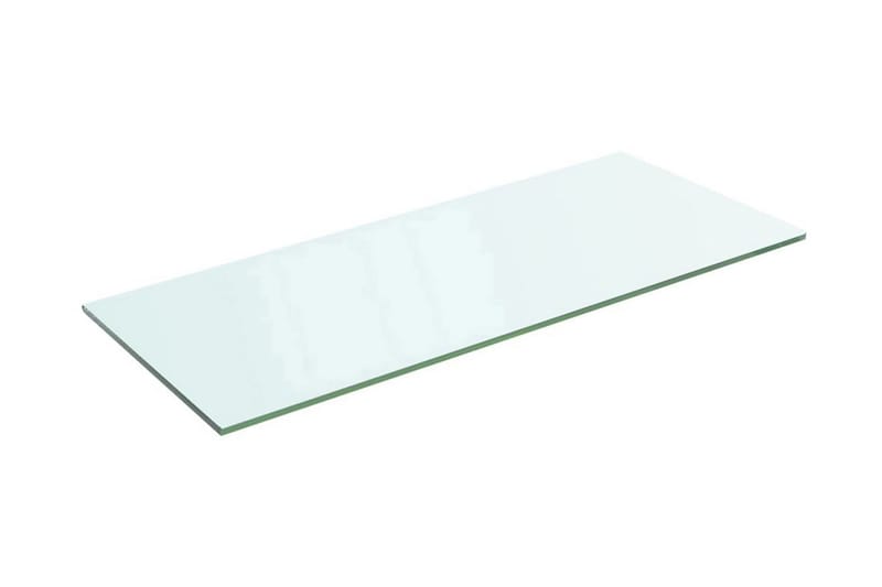 Hyllplan glas genomskinlig 60x20 cm - Transparent - Garderober & garderobssystem - Hyllplan
