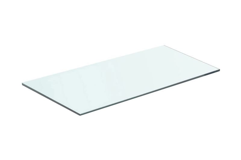 Hyllplan glas genomskinlig 60x25 cm - Transparent - Hyllplan - Garderober & garderobssystem