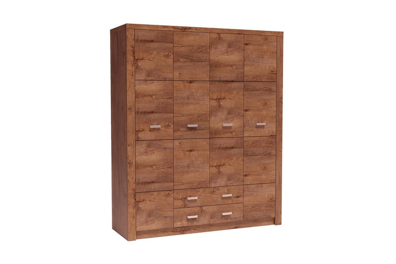 INDIANAPOLIS Garderob 178x58x214 cm - Beige - Förvaring - Sko- & klädförvaring - Garderober & garderobssystem