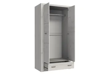 Indianapolis Garderob 96x58x192 cm - Trä - Förvaring - Sko- & klädförvaring - Garderober & garderobssystem