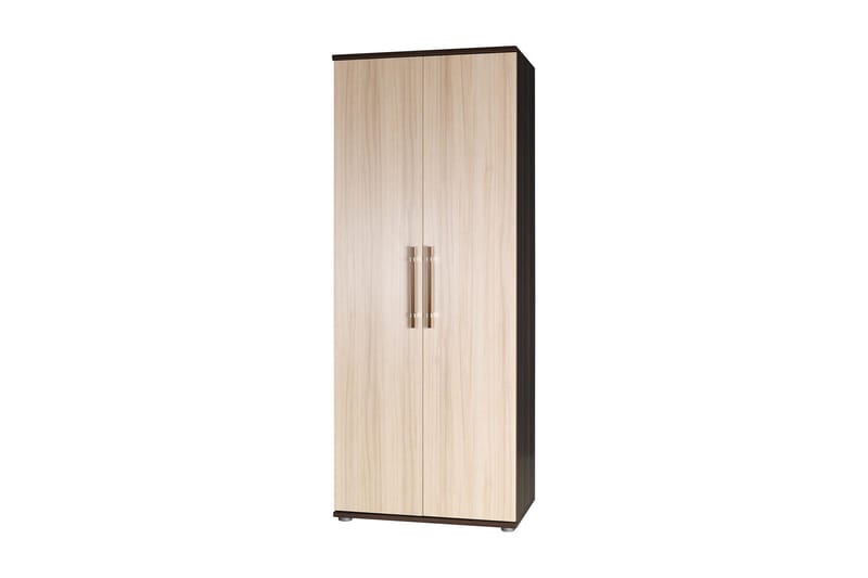 INEZ Garderob 80x50x201 cm - Beige/Brun - Garderober & garderobssystem