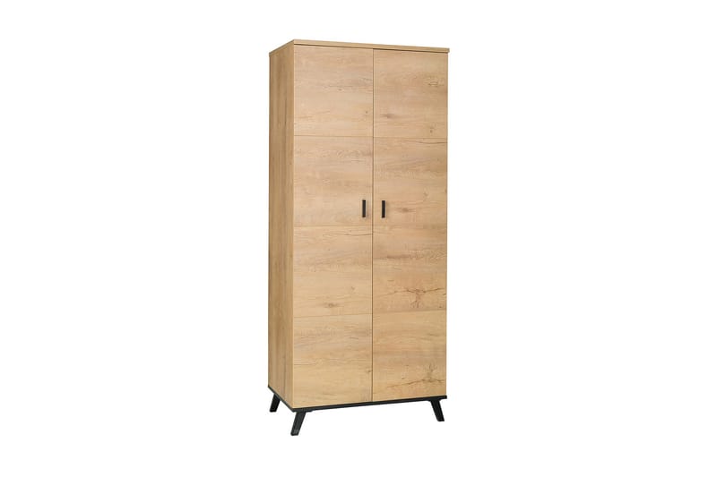 JOHN Garderob 81x55x191 cm - Beige - Förvaring - Sko- & klädförvaring - Garderober & garderobssystem