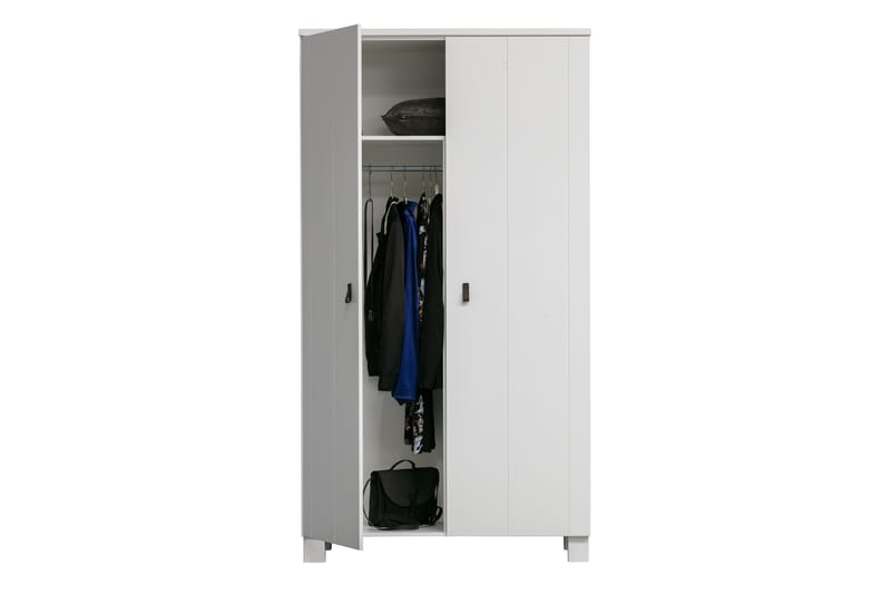 KAIZERE Garderob 55x111 cm Vit - Förvaring - Sko- & klädförvaring - Garderober & garderobssystem