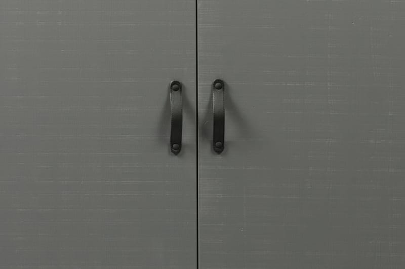 KAJE Garderob 100x195 cm Grå/svart - Förvaring - Sko- & klädförvaring - Garderober & garderobssystem
