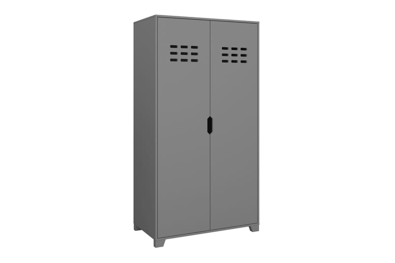 KALLESKRUV Garderob 90x50 cm Grå - Förvaring - Sko- & klädförvaring - Garderober & garderobssystem