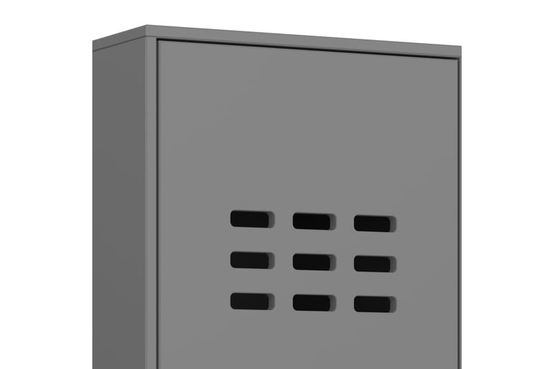 KALLESKRUV Garderob 90x50 cm Grå - Förvaring - Sko- & klädförvaring - Garderober & garderobssystem