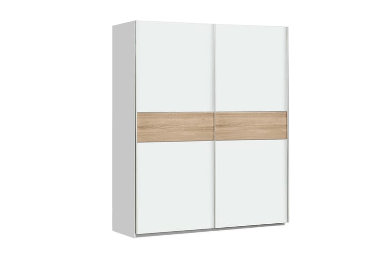KENNIN Garderob 150x191 cm Vit - Vit - Förvaring - Sko- & klädförvaring - Garderober & garderobssystem