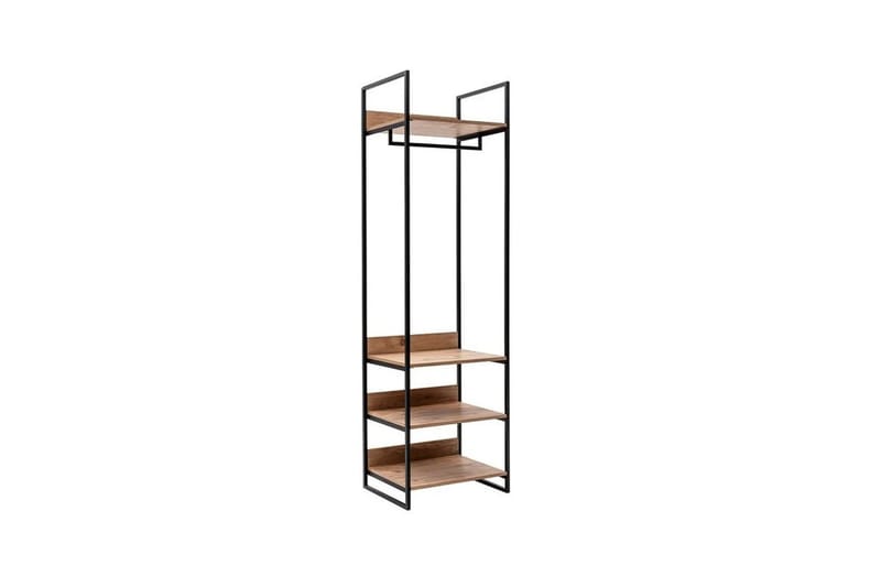KNIGH Garderob 52x104 11 Hyllor Natur - Förvaring - Sko- & klädförvaring - Garderober & garderobssystem