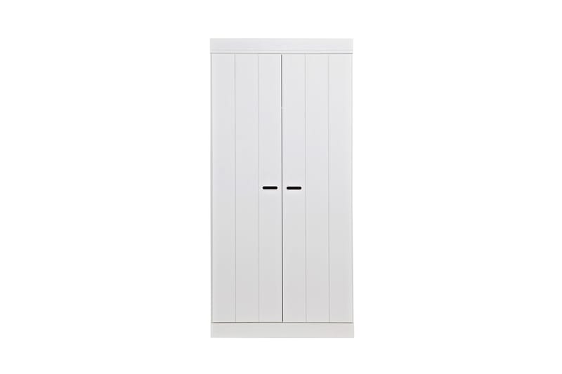 KOTONE Garderob 94 2 Dörrar Vit Tall - Förvaring - Sko- & klädförvaring - Garderober & garderobssystem