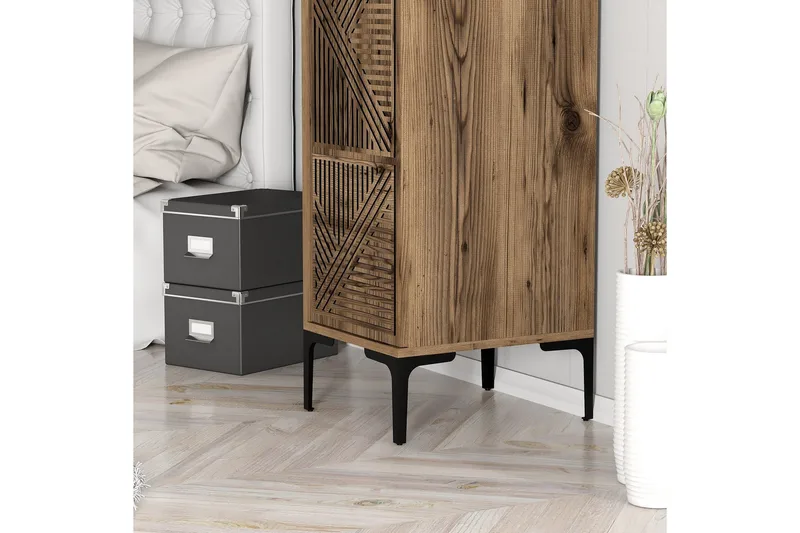 Kumsal Garderob 40 cm - Valnöt - Förvaring - Förvaringsmöbler - Byrå