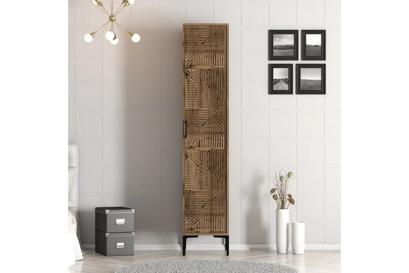 Kumsal Garderob 40 cm - Valnöt - Förvaring - Förvaringsmöbler - Byrå