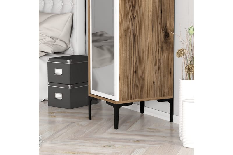 Kumsal Garderob 40 cm - Vit - Förvaring - Sko- & klädförvaring - Garderober & garderobssystem