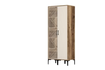 Kumsal Garderob 80 cm - Cream - Förvaring - Sko- & klädförvaring - Garderober & garderobssystem