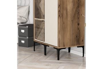 Kumsal Garderob 80 cm - Cream - Förvaring - Sko- & klädförvaring - Garderober & garderobssystem
