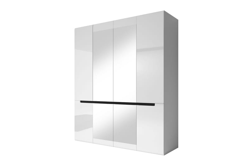 KYZIN Garderob 181x213 cm  Vit - Förvaring - Sko- & klädförvaring - Garderober & garderobssystem