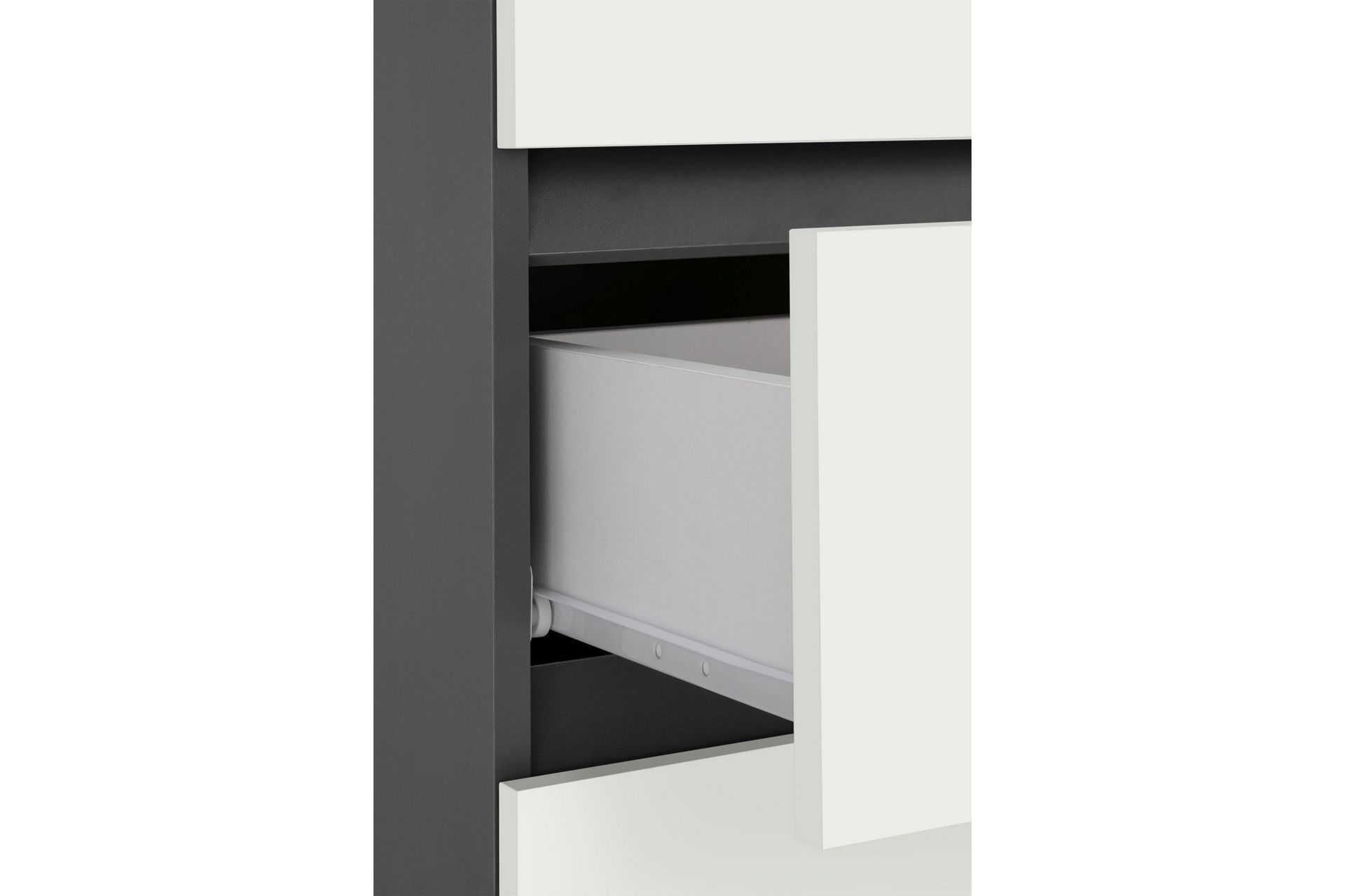 LAMIRANDA Garderob 38x35 cm Låg Antracit/Natur - Förvaring - Sko- & klädförvaring - Garderober & garderobssystem