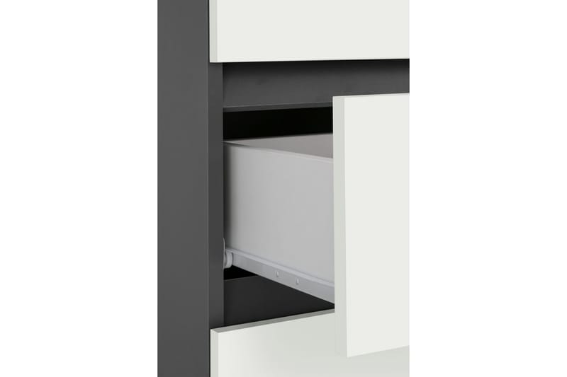 LAMIRANDA Garderob 38x35 cm Låg Antracit/Natur - Förvaring - Sko- & klädförvaring - Garderober & garderobssystem