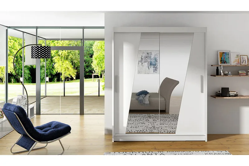 Leila Garderob - Vit - Förvaring - Sko- & klädförvaring - Garderober & garderobssystem