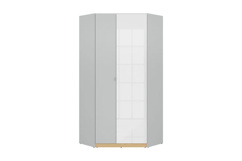 Leokkol Garderob - Grå - Förvaring - Sko- & klädförvaring - Garderober & garderobssystem - Hörngarderob