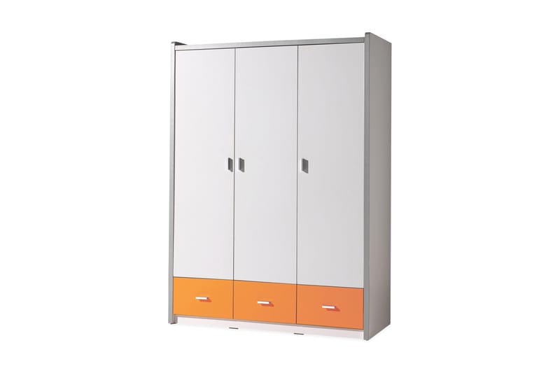 LONDYLL Garderob 3 Dörrar Orange - Garderober & garderobssystem - Barngarderob
