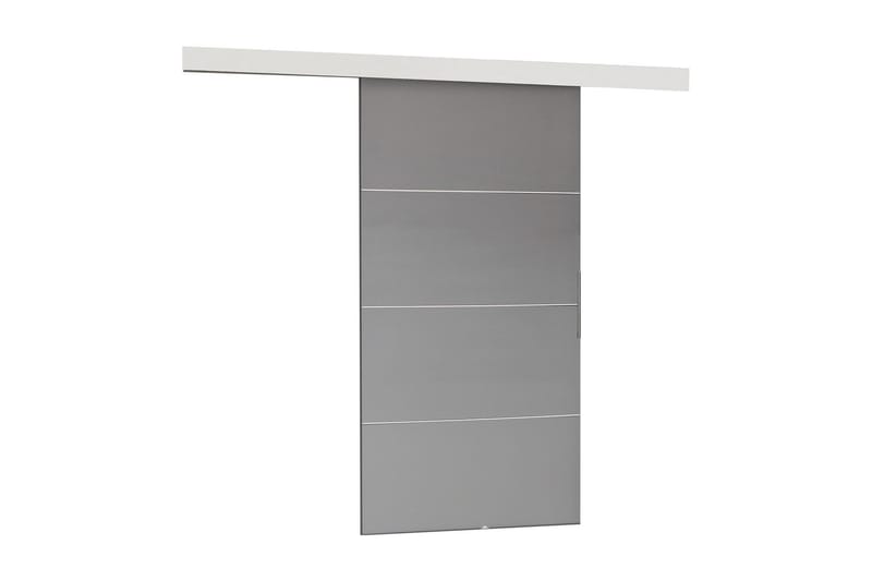 MALIBU Dörr 204x106x205 cm - Antracit - Förvaring - Sko- & klädförvaring - Garderober & garderobssystem - Garderobsdörr - Skjutdörrar garderob