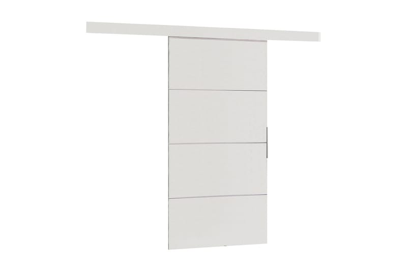 MALIBU Dörr 204x106x205 cm - Vit - Förvaring - Sko- & klädförvaring - Garderober & garderobssystem - Garderobsdörr - Skjutdörrar garderob
